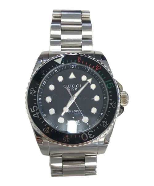 GUCCI（グッチ）GUCCI (グッチ) SEISS DIVE45 シルバー サイズ:表記なしの古着・服飾アイテム