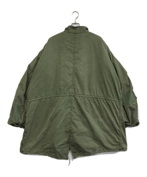 VINTAGE MILITARY（ヴィンテージ ミリタリー）VINTAGE MILITARY (ヴィンテージ ミリタリー) US ARMY Ｍ65フィッシュテールパーカー カーキ サイズ:XLの古着・服飾アイテム