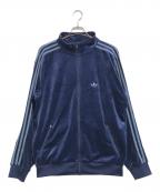 adidasアディダス）の古着「BB VELOUR TT」｜ネイビー