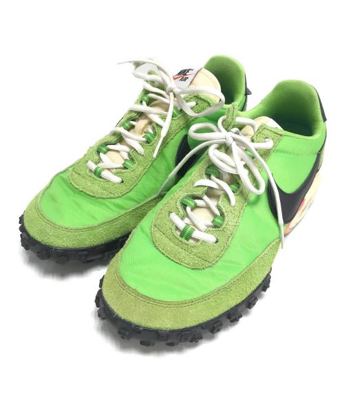 NIKE（ナイキ）NIKE (ナイキ) Air Max Waffle グリーン サイズ:US9/UK8/EUR42.5/cm27/BR40.5/CN270(2.5)の古着・服飾アイテム