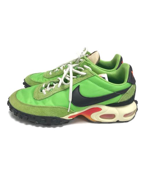 NIKE（ナイキ）NIKE (ナイキ) Air Max Waffle グリーン サイズ:US9/UK8/EUR42.5/cm27/BR40.5/CN270(2.5)の古着・服飾アイテム