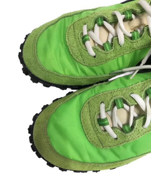 NIKE（ナイキ）NIKE (ナイキ) Air Max Waffle グリーン サイズ:US9/UK8/EUR42.5/cm27/BR40.5/CN270(2.5)の古着・服飾アイテム