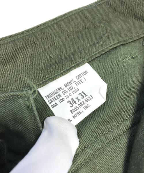 VINTAGE MILITARY（ヴィンテージ ミリタリー）VINTAGE MILITARY (ヴィンテージ ミリタリー) US ARMY ベイカーパンツ オリーブ サイズ:W34×L31の古着・服飾アイテム