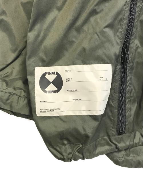 FINAL HOME（ファイナルホーム）FINAL HOME (ファイナルホーム) 多重ジップジャケット グリーン サイズ:Sの古着・服飾アイテム