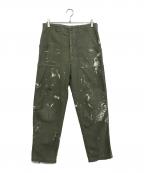 VINTAGE MILITARYヴィンテージ ミリタリー）の古着「US ARMY ベイカーパンツ」｜オリーブ