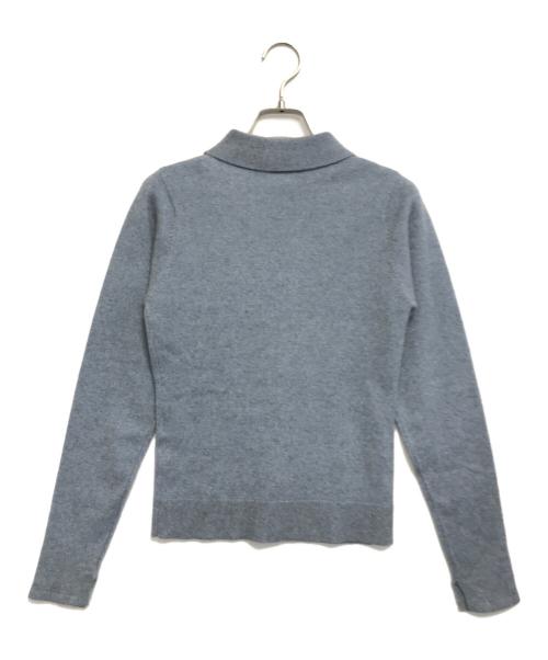 moose's（ムース）moose's (ムース) ラメニットカーディガン グレー サイズ:Fの古着・服飾アイテム