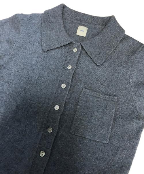 moose's（ムース）moose's (ムース) ラメニットカーディガン グレー サイズ:Fの古着・服飾アイテム