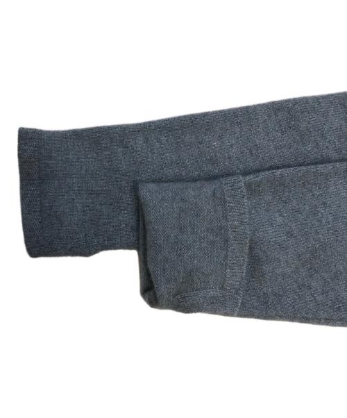 moose's（ムース）moose's (ムース) ラメニットカーディガン グレー サイズ:Fの古着・服飾アイテム