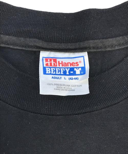 アーティストTシャツ（アーティストTシャツ）アーティストTシャツ (アーティストTシャツ) 90s ELVIS PRESLEY(エルヴィスプレスリー) Tシャツ ブラック サイズ:Lの古着・服飾アイテム