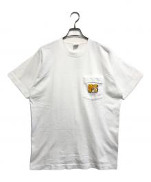 FRUIT OF THE LOOM（フルーツオブザルーム）の古着「ポケットTシャツ」｜ホワイト