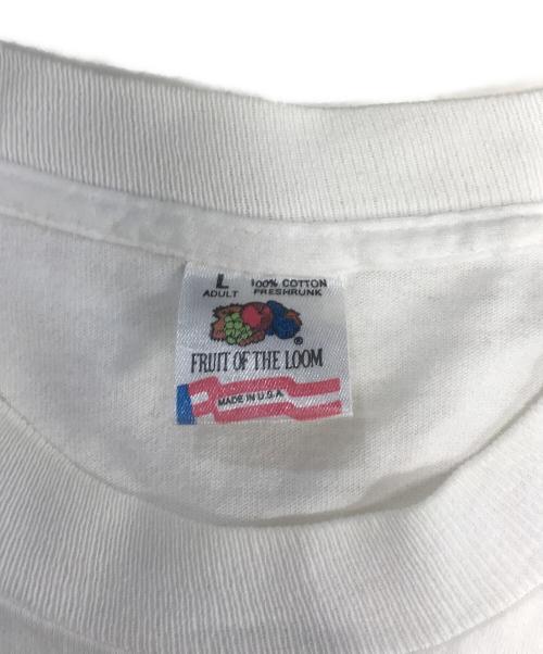 FRUIT OF THE LOOM（フルーツオブザルーム）FRUIT OF THE LOOM (フルーツオブザルーム) ポケットTシャツ ホワイト サイズ:Lの古着・服飾アイテム