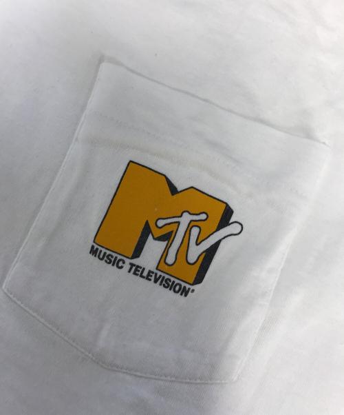 FRUIT OF THE LOOM（フルーツオブザルーム）FRUIT OF THE LOOM (フルーツオブザルーム) ポケットTシャツ ホワイト サイズ:Lの古着・服飾アイテム