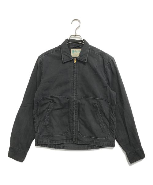 Bluebell（ブルーベル）Bluebell (ブルーベル) スポーツジャケット ブラック サイズ:S(34-36)の古着・服飾アイテム