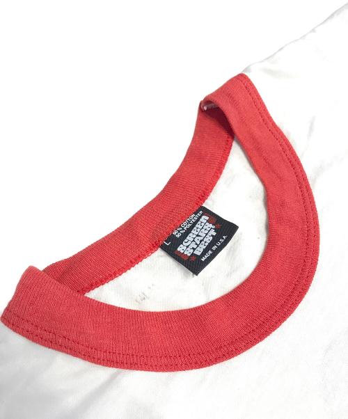 SCREEN STARS BEST（スクリーンズスターズベスト）SCREEN STARS BEST (スクリーンズスターズベスト) リンガーｔシャツ ホワイト サイズ:Ｌの古着・服飾アイテム