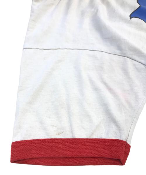 SCREEN STARS BEST（スクリーンズスターズベスト）SCREEN STARS BEST (スクリーンズスターズベスト) リンガーｔシャツ ホワイト サイズ:Ｌの古着・服飾アイテム