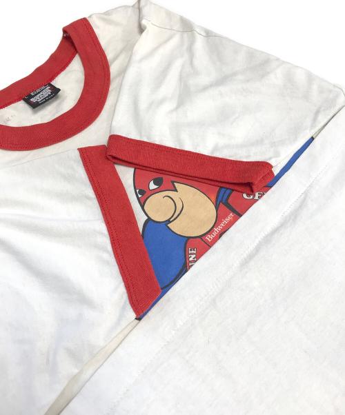 SCREEN STARS BEST（スクリーンズスターズベスト）SCREEN STARS BEST (スクリーンズスターズベスト) リンガーｔシャツ ホワイト サイズ:Ｌの古着・服飾アイテム