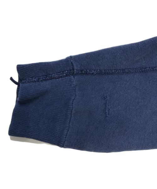 VINTAGE（ヴィンテージ）VINTAGE (ヴィンテージ) フロッキープリントスウェット ネイビー サイズ:表記なしの古着・服飾アイテム