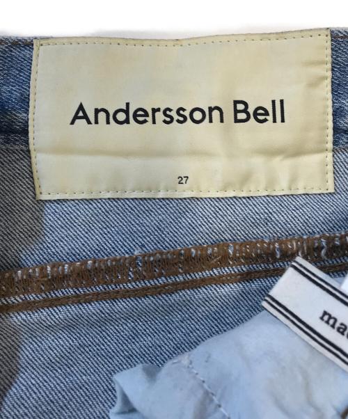 ANDERSSON BELL（アンダーソンベル）ANDERSSON BELL (アンダーソンベル) BOOTS WRINKLE JEANS インディゴ サイズ:27の古着・服飾アイテム