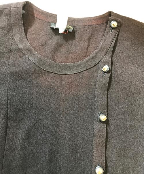 CHANEL（シャネル）CHANEL (シャネル) 半袖ワンピース ブラック サイズ:4の古着・服飾アイテム