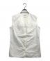 HERMES（エルメス）の古着「ノースリーブシャツベスト」｜ホワイト