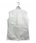 HERMES (エルメス) ノースリーブシャツベスト ホワイト サイズ:38：25000円