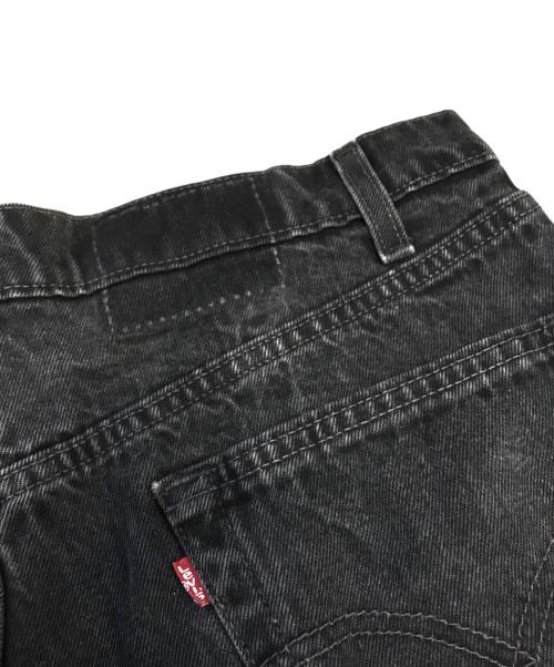 LEVI'S（リーバイス）LEVI'S (リーバイス) 後染め550ブラックデニムパンツ ブラック サイズ:W36 L30の古着・服飾アイテム