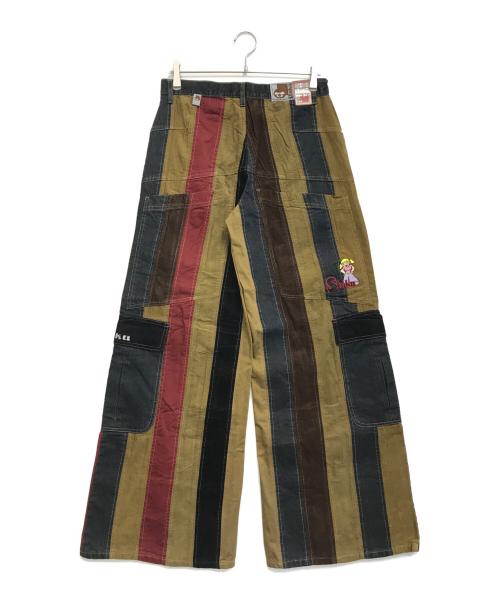 stuka（ストゥーカ）stuka (ストゥーカ) 切替カーゴバギーパンツ マルチカラー サイズ:34 未使用品の古着・服飾アイテム