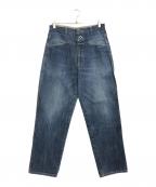 MARITHE+FRANCOIS GIRBAUDマリテフランソワジルボー）の古着「デニムパンツ」｜インディゴ