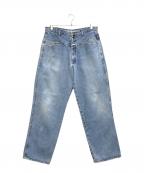 MARITHE+FRANCOIS GIRBAUDマリテフランソワジルボー）の古着「デニムパンツ」｜インディゴ