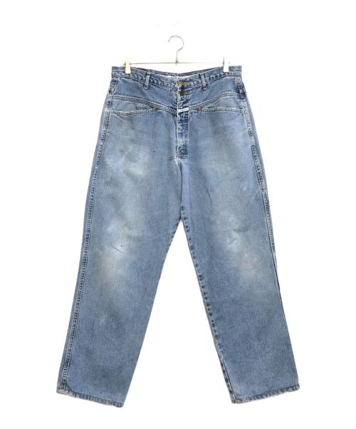 MARITHE+FRANCOIS GIRBAUD（マリテフランソワジルボー）MARITHE+FRANCOIS GIRBAUD (マリテフランソワジルボー) デニムパンツ インディゴ サイズ:34の古着・服飾アイテム