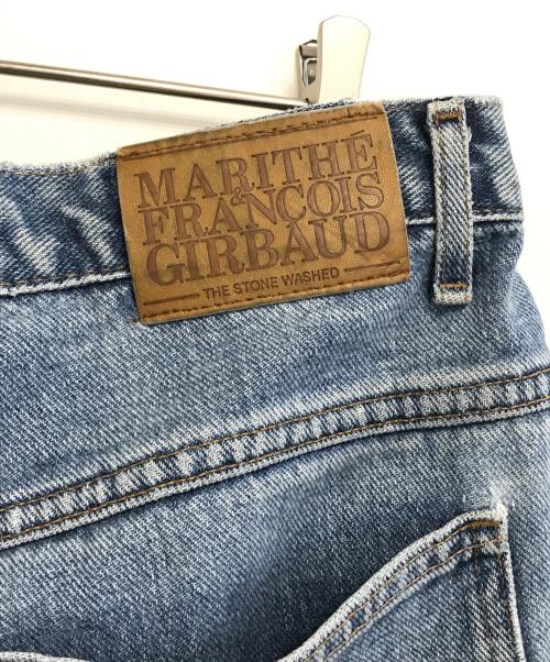 MARITHE+FRANCOIS GIRBAUD（マリテフランソワジルボー）MARITHE+FRANCOIS GIRBAUD (マリテフランソワジルボー) デニムパンツ インディゴ サイズ:34の古着・服飾アイテム