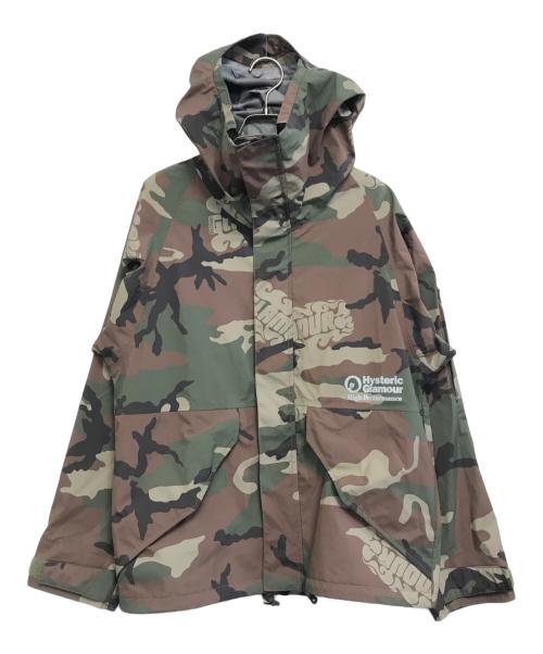 Hysteric Glamour（ヒステリックグラマー）Hysteric Glamour (ヒステリックグラマー) CIRCLE GIRL DIZZY&MILKY PERTEX カーキ サイズ:Sの古着・服飾アイテム