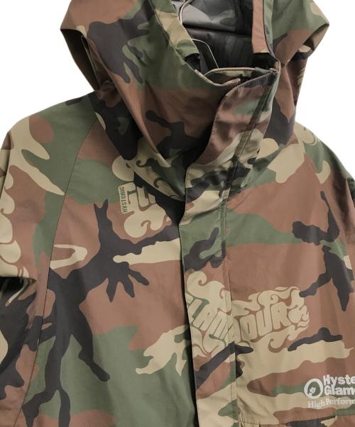 Hysteric Glamour（ヒステリックグラマー）Hysteric Glamour (ヒステリックグラマー) CIRCLE GIRL DIZZY&MILKY PERTEX カーキ サイズ:Sの古着・服飾アイテム