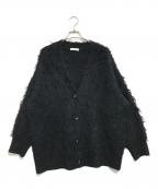 MAISON SPECIALメゾンスペシャル）の古着「Shaggy Knit Cardigan」｜ブラック