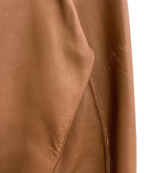 BALLY（バリー）BALLY (バリー) リバーシブルレザーブルゾン ブラウン サイズ:40の古着・服飾アイテム