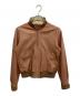 BALLY（バリー）の古着「リバーシブルレザーブルゾン」｜ブラウン
