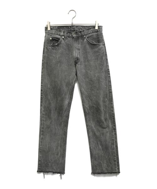 LEVI'S（リーバイス）LEVI'S (リーバイス) ブラックデニムパンツ ブラック サイズ:W31 L36の古着・服飾アイテム