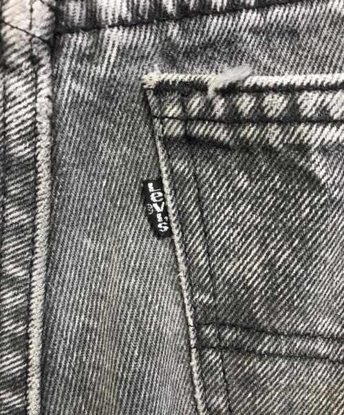 LEVI'S（リーバイス）LEVI'S (リーバイス) ブラックデニムパンツ ブラック サイズ:W31 L36の古着・服飾アイテム