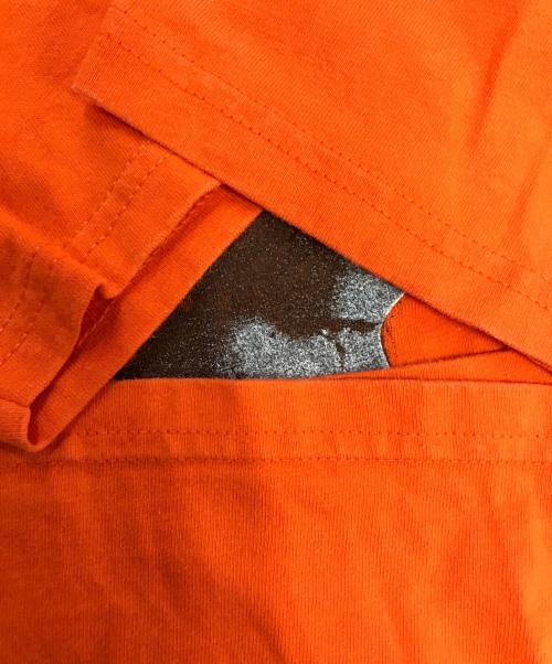 バンドTシャツ（バンドTシャツ）バンドTシャツ (バンドTシャツ) 00s ROOTS(ルーツ) バンドTシャツ オレンジ サイズ:Ｌの古着・服飾アイテム