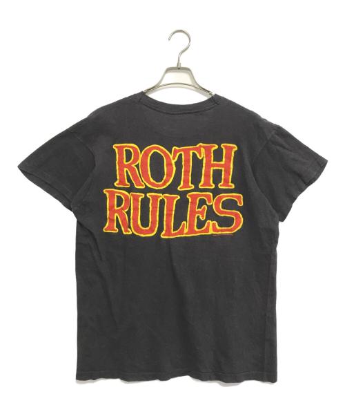 バンドTシャツ（バンドTシャツ）バンドTシャツ (バンドTシャツ) 80s DAVID LEE ROTH(デイヴィッド・リー・ロス) バンドTシャツ ブラック サイズ:表記なしの古着・服飾アイテム