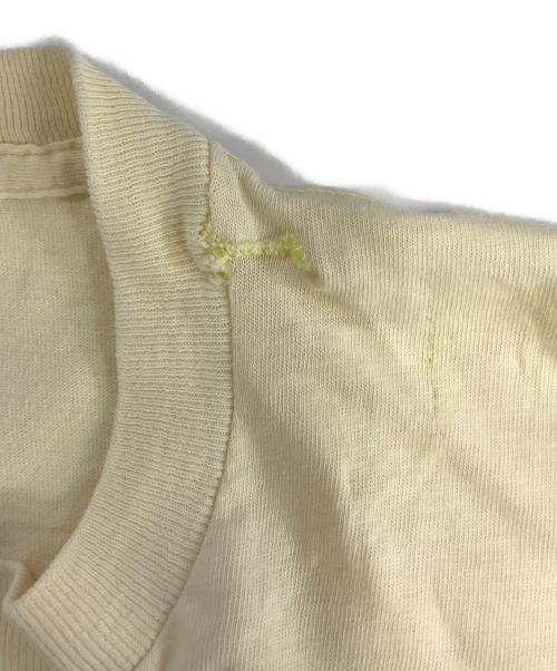 Healthknit（ヘルスニット）Healthknit (ヘルスニット) Tシャツ イエロー サイズ:XLの古着・服飾アイテム