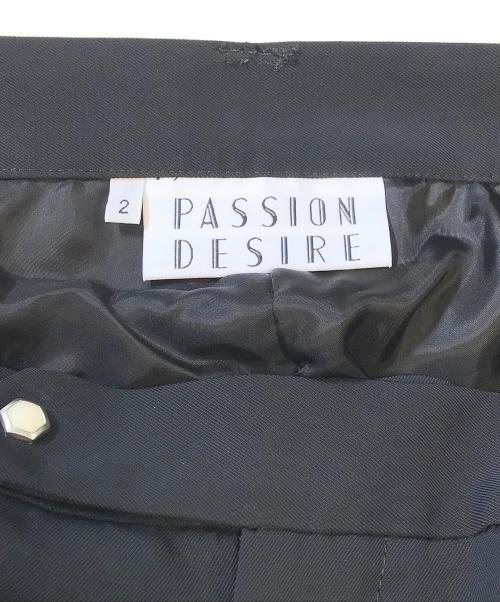 el conductorh（コンダクター）el conductorh (コンダクター) HEART EMBROIDERED WESTERN TROUSERS ブラック サイズ:2の古着・服飾アイテム