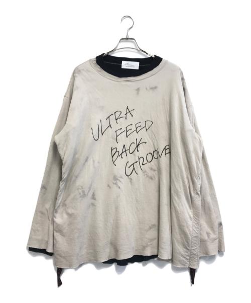 Azuma（アズマ）Azuma (アズマ) レイヤードロングカットソー アイボリー サイズ:1の古着・服飾アイテム