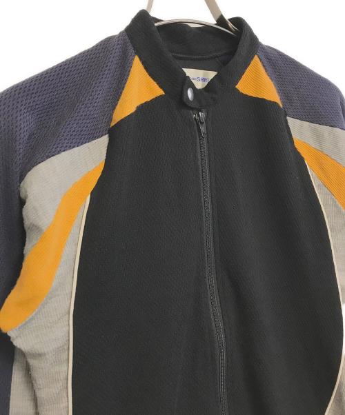 COMME des GARCONS SHIRT（コムデギャルソンシャツ）COMME des GARCONS SHIRT (コムデギャルソンシャツ) 00’sジップアップジャケット ブラック サイズ:Sの古着・服飾アイテム