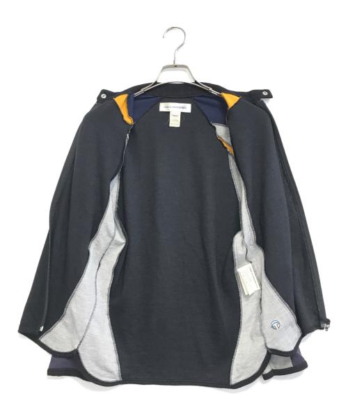 COMME des GARCONS SHIRT（コムデギャルソンシャツ）COMME des GARCONS SHIRT (コムデギャルソンシャツ) 00’sジップアップジャケット ブラック サイズ:Sの古着・服飾アイテム