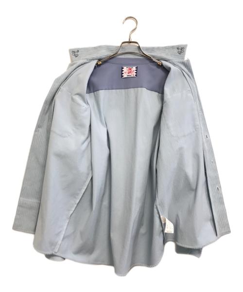 son of the cheese（（サノバチーズ））son of the cheese (サノバチーズ) シャツジャケット ブルー サイズ:Lの古着・服飾アイテム