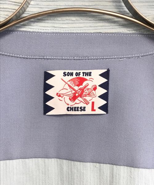 son of the cheese（（サノバチーズ））son of the cheese (サノバチーズ) シャツジャケット ブルー サイズ:Lの古着・服飾アイテム