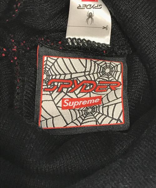 SUPREME（シュプリーム）SUPREME (シュプリーム) SPYDER (スパイダー) ニットキャップ ブラックの古着・服飾アイテム