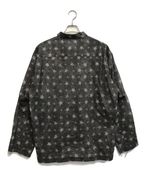 FACCIES（ファッチーズ）FACCIES (ファッチーズ) Star textile Detachable sleeves SH グレー サイズ:2の古着・服飾アイテム