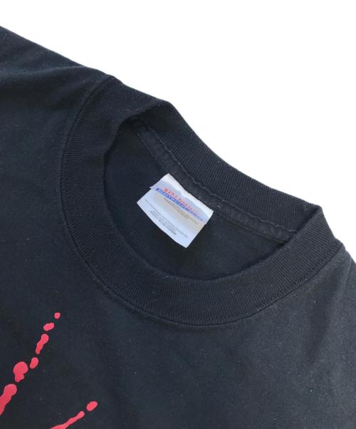 Hanes（ヘインズ）Hanes (ヘインズ) プリントTシャツ ブラック サイズ:Mの古着・服飾アイテム